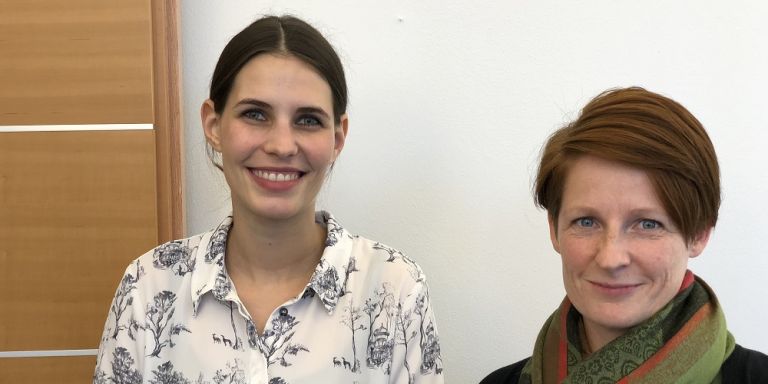 Portrait von Marie Müller und Yvonne Walter